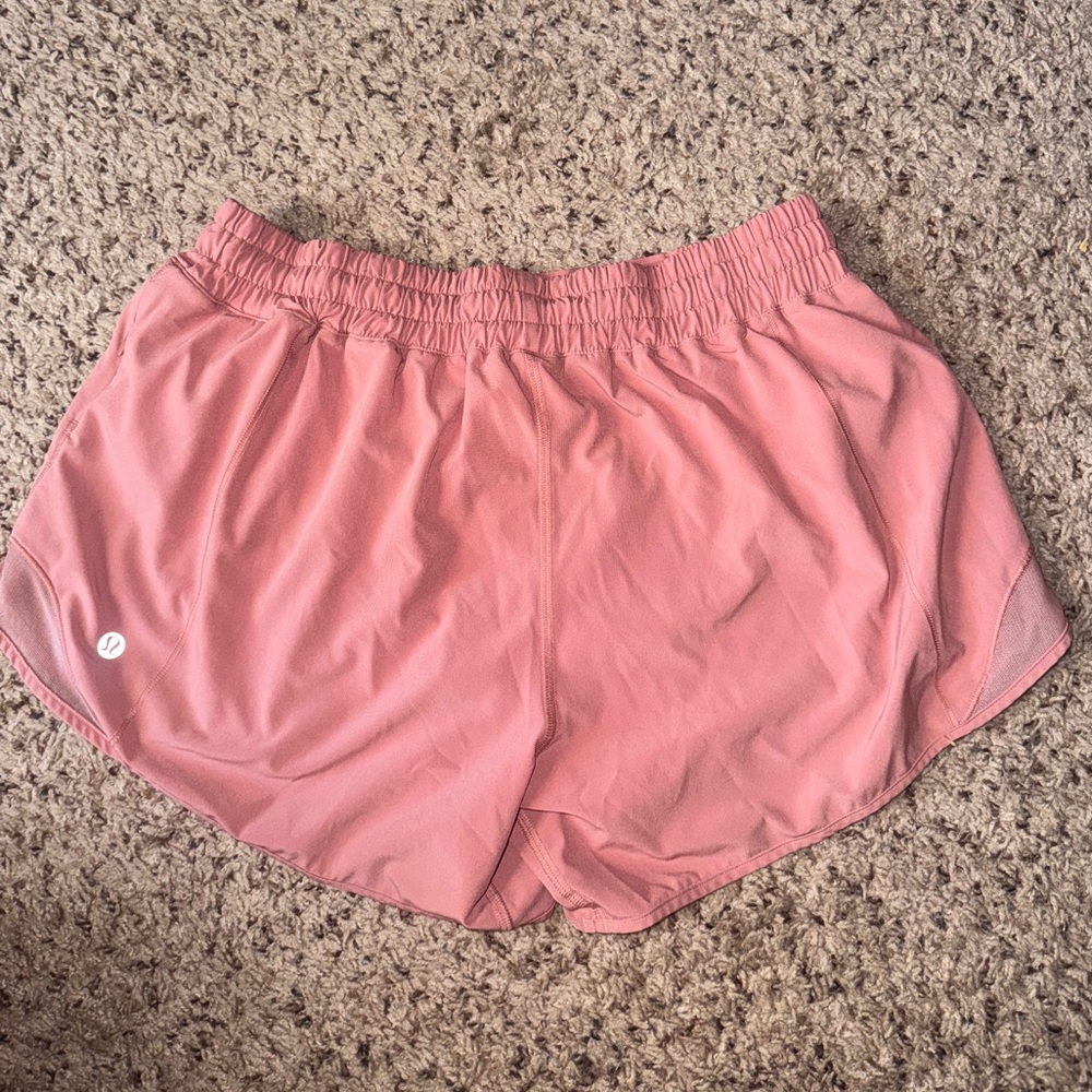lululemon hotty hot Pink Athletic Shorts Lightweight